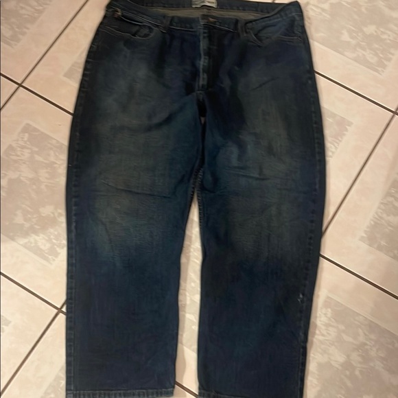Signature by Levi Strauss Blue Relaxed Jeans Size W42  L30 - Picture 1 of 5